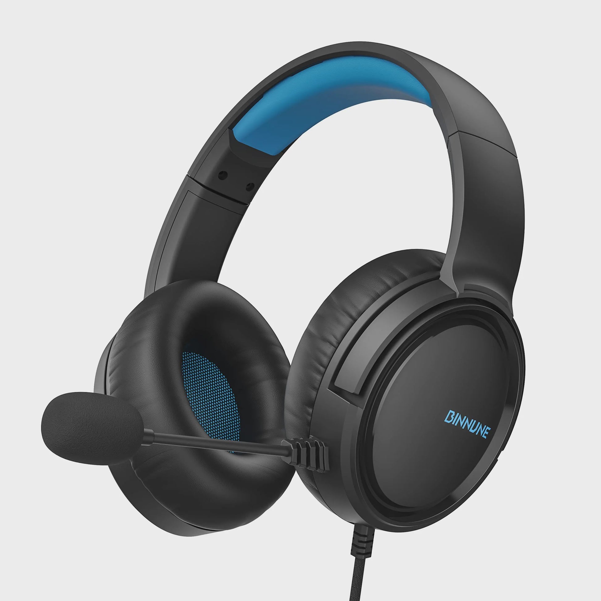 BINNUNE BG02 Gaming Headset met Microfoon - Bedraad, Compatibel met PS4, PS5, Xbox, PC & Switch