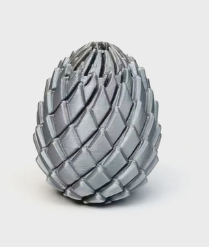 3D Geprint Draken Ei - Flexibel Stressverlichtend Speelgoed & Bureau Decoratie