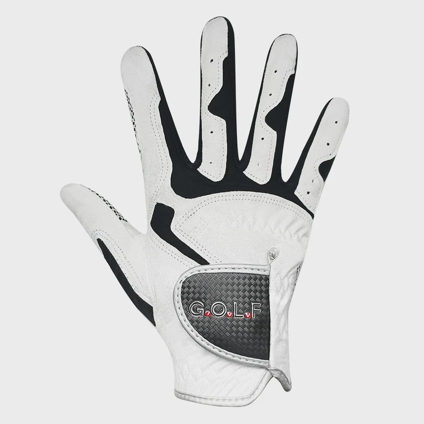 GVOVLVF Golfhandschoen Heren - Verbeterde Grip, Ademend & Comfortabel - Blauw/Wit