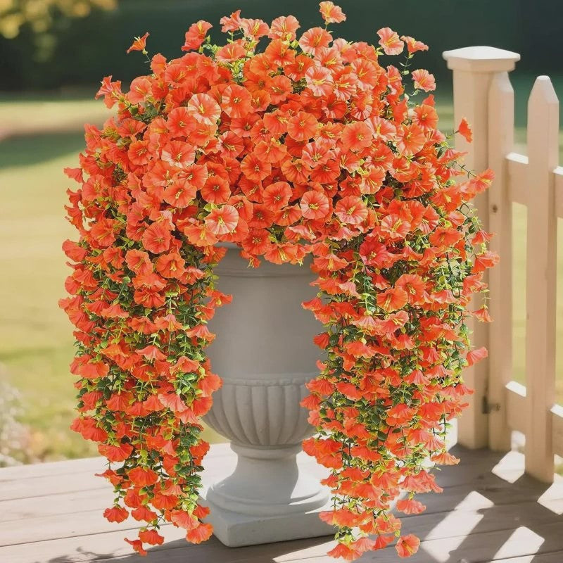 Hangende Kunstbloemen Slanke Winde (Ochtendgloren) - Decoratie voor Huis, Tuin & Feesten