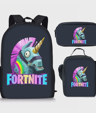 Fortnite Schooltas Set: Rugzak, Pennenhouder & Lunchtas voor Kinderen
