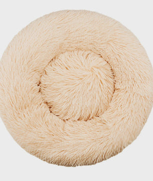Luxe Pluche Hondenkussen & Kattenmand - Rond, Extra Zacht & Warm - 40-90cm