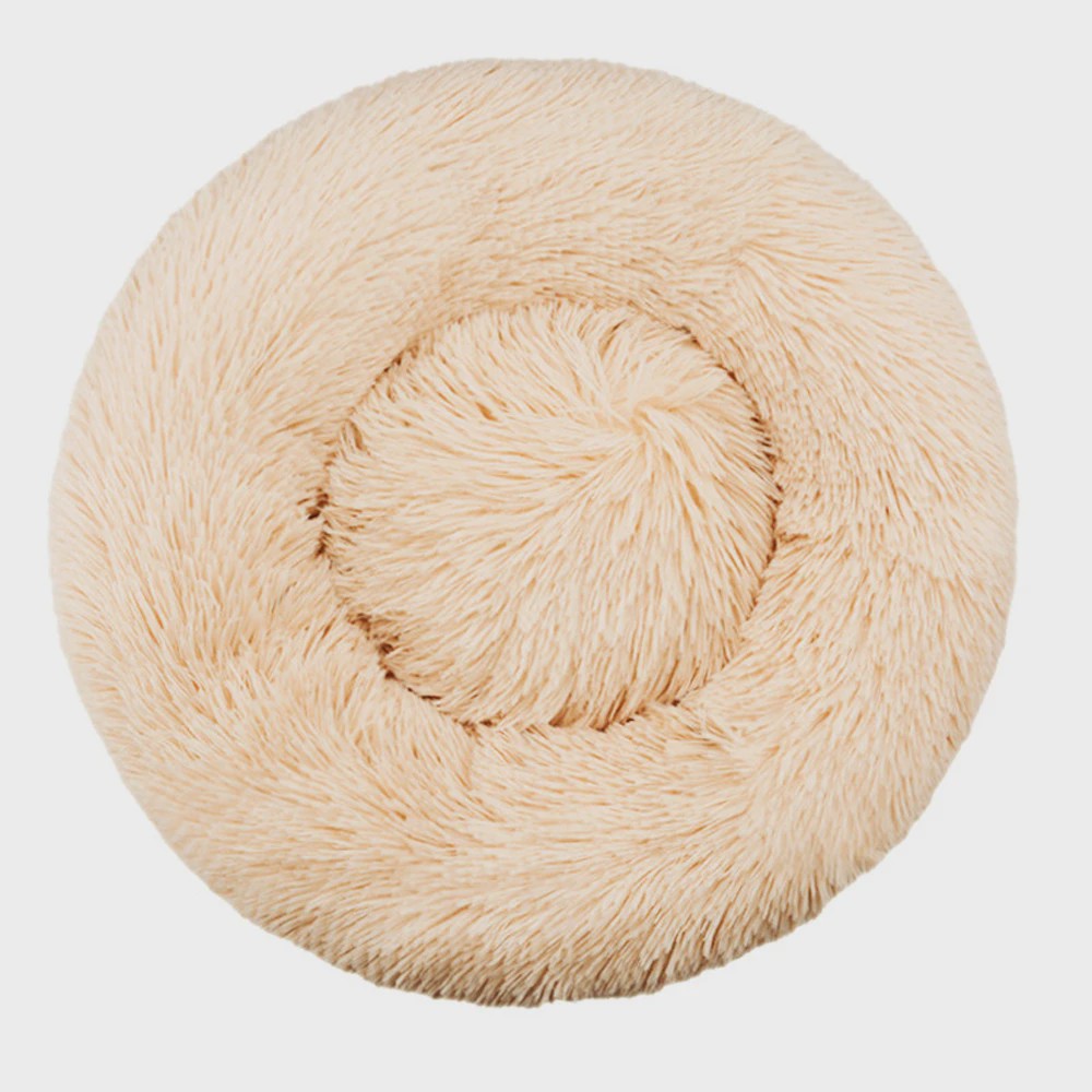 Luxe Pluche Hondenkussen & Kattenmand - Rond, Extra Zacht & Warm - 40-90cm
