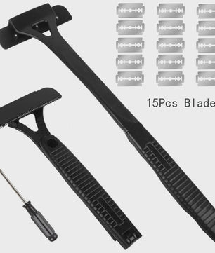 Lange Handgreep Rugschraper & Body Shaver - Verstelbaar & Opvouwbaar