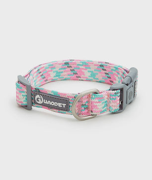 Verstelbare Hondenhalsband - Reflecterend Nylon, Ademend & Duurzaam voor Middelgrote tot Grote Honden