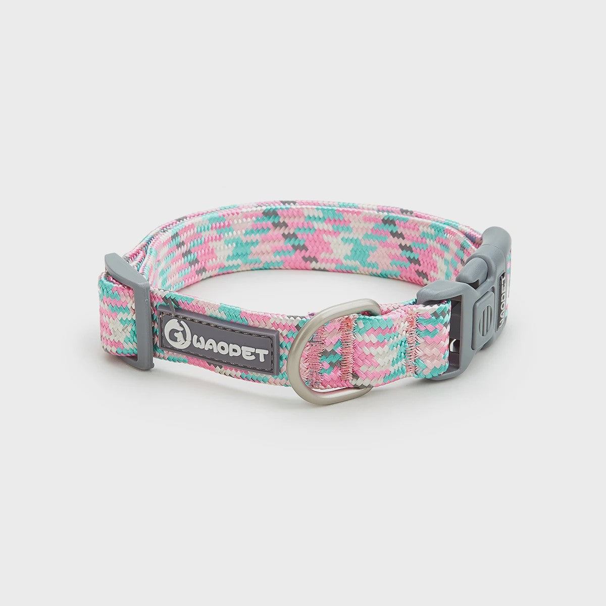 Verstelbare Hondenhalsband - Reflecterend Nylon, Ademend & Duurzaam voor Middelgrote tot Grote Honden