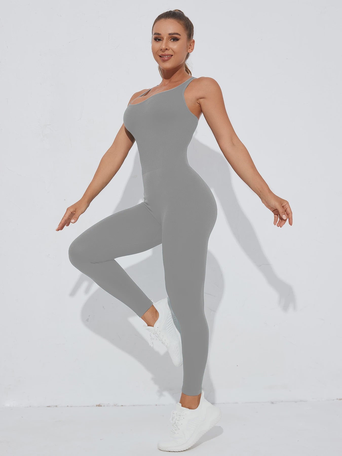 Naadloze Shapewear Bodysuit Dames met Buikcontrole en Criss-Cross Bandjes