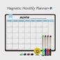 Flexibel Magnetisch Weekplanner Whiteboard A3 - Ideaal voor Koelkast & Kantoor