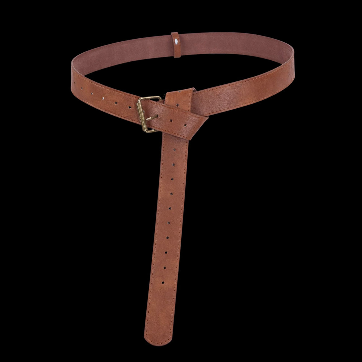 Middeleeuwse Cosplay Lederen Riem met Tas en Decoratieve Sleutels - Renaissance & Halloween Accessoire