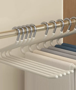 Anti-slip Gansvormige Broekenhanger - Ruimtebesparend Kledingrek voor Garderobe