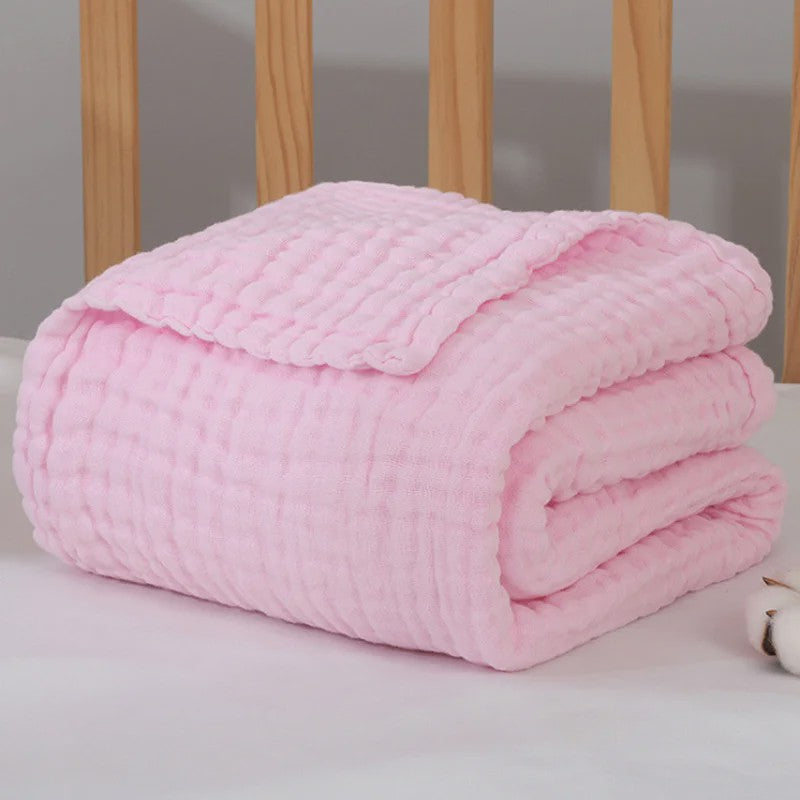 Zachte Muslin Swaddle Deken voor Baby's - 105x105cm Katoen