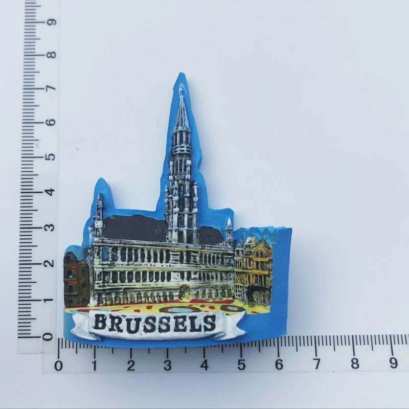 België Koelkastmagneet - Souvenir & Reistafel voor Huisdecoratie
