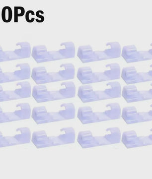 Zelfklevende Kabel Clips Organizer - Set van 20 Stuks voor Thuis, Kantoor & Auto