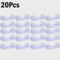 Zelfklevende Kabel Clips Organizer - Set van 20 Stuks voor Thuis, Kantoor & Auto