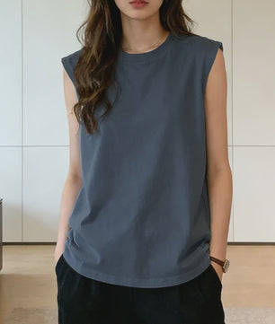 Zomer Tanktop Dames - Mouwloos Basic Vest T-shirt