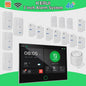 Kerui Alarmsysteem met 7-inch Touchscreen, 4G WiFi en Tuya Smart Integratie