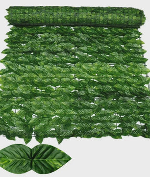 Kunsthaag Klimop 100x300cm - Privacy Scherm Tuin en Balkon - Kunstplant Groen