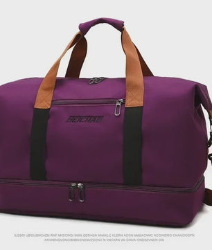 Grote Reistas Sporttas Duffle Bag - Waterafstotend, Schoenenvak, Ideaal voor Reizen & Fitness