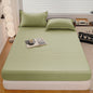 Zachte Hoeslaken met Elastische Band - Effen Kleur - 90-180x200cm