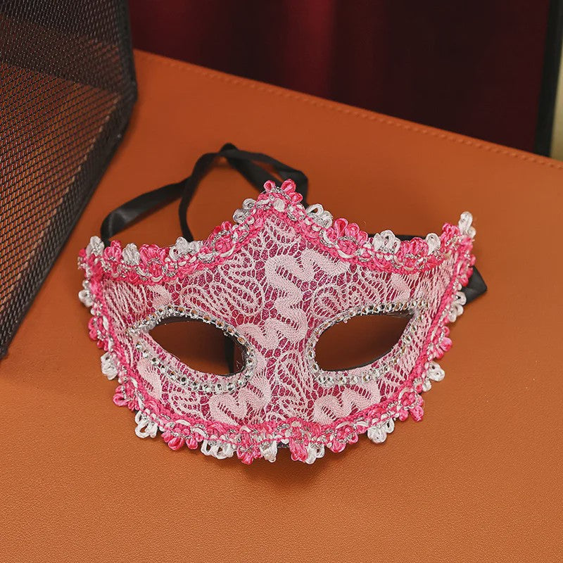 Luxe Venetiaans Masker - Half Gezicht Feest & Festival Accessoire