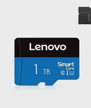 Lenovo Micro SDXC Kaart 1TB - Hoge Snelheid Klasse 10 UHS-I U1 A1 voor 4K Video, Telefoons, Camera's & Drones