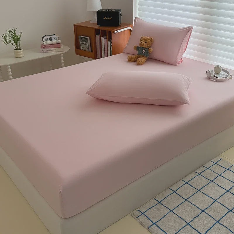 Hoeslaken met Elastiek: Anti-slip, Verstelbaar & Comfortabel - Maten 90x200 t/m 180
