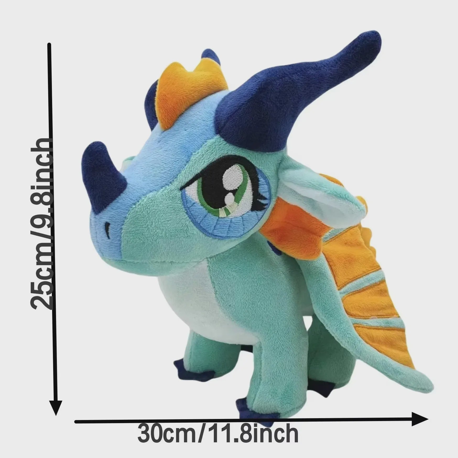 Zachte Draak Pluche Speelgoed - Wings of Fire Knuffel voor Kinderen & Decoratie