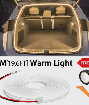 Automatisch Sensende Kofferbak LED Strip - Sfeerverlichting met Draadloze Installatie