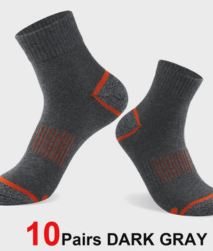 20 Paar Heren Katoenen Sokken - Comfortabel & Ademend - Maat 38-45 - Zwart