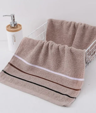 Pluche Katoenen Handdoekenset - Zacht & Absorberend, Diverse Kleuren
