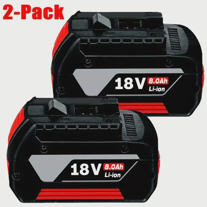 Bosch 18V 8.0Ah Li-Ion Accu Vervangend voor BAT609/BAT609G - Krachtige Gereedschapsbatterij