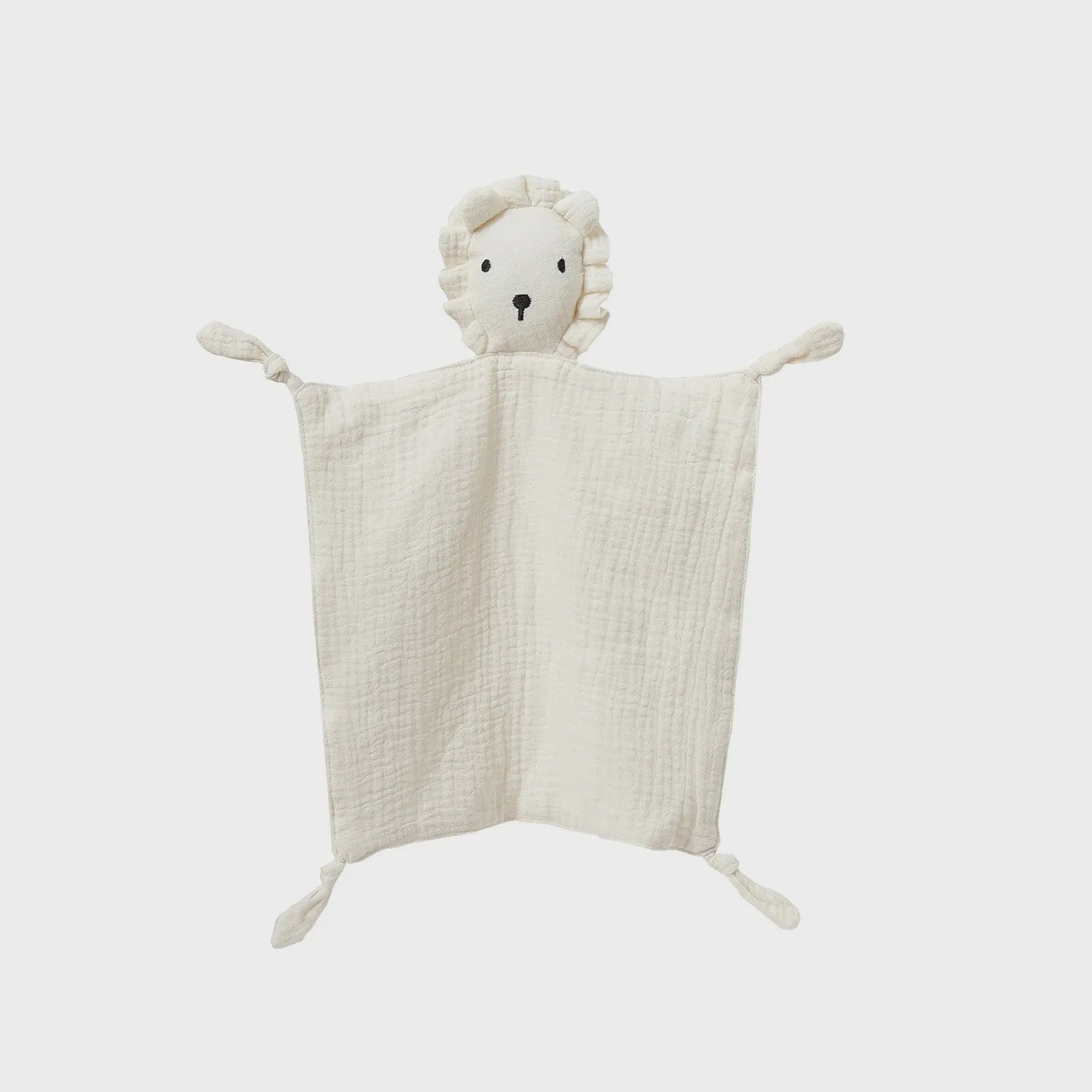 Zacht Muslin Baby Knuffeldoekje met Konijn - Comfort & Slaapmaatje voor Pasgeborenen