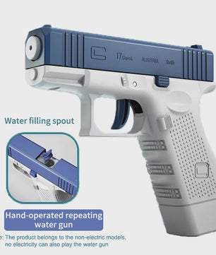 Elektrisch Waterpistool - Automatisch & Handmatig, 32FT Bereik, Oplaadbaar
