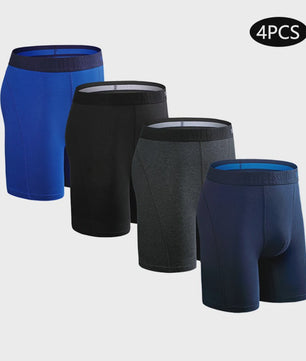 Lange Boxershorts voor Heren - Comfortabel Katoen & Plus Size Pasvorm