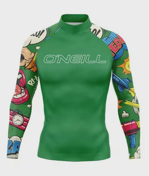Heren Rashguard Lange Mouw - UV Bescherming Zomer T-shirt voor Surfen, Duiken & Strand