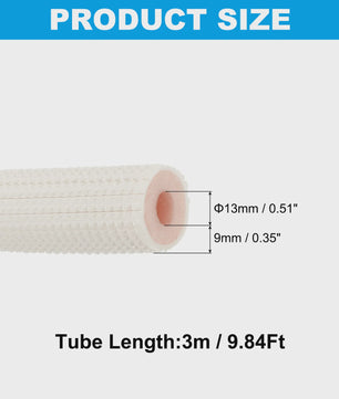 Isolatieschuim Buizen voor Airconditioner Leidingen - Warmte- en Koudeisolatie (1/2/3 Meter)