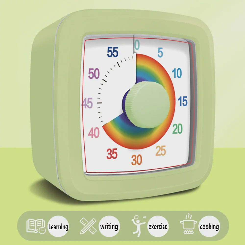 Visuele Timer 60 Minuten - Kinderen & Studenten - Zelfdiscipline & Tijdsmanagement