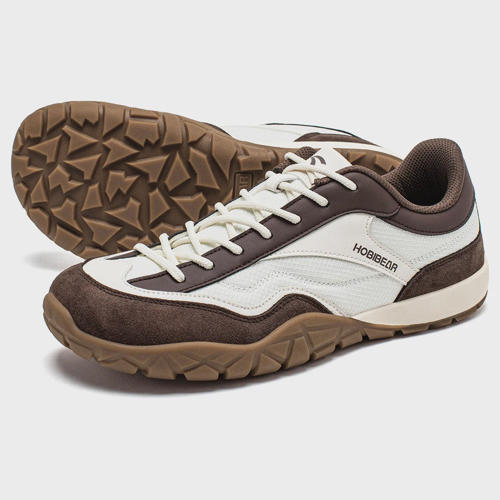 HOBIBEAR Unisex Wandelschoenen - Retro Trail Running Sneakers met Brede Pasvorm