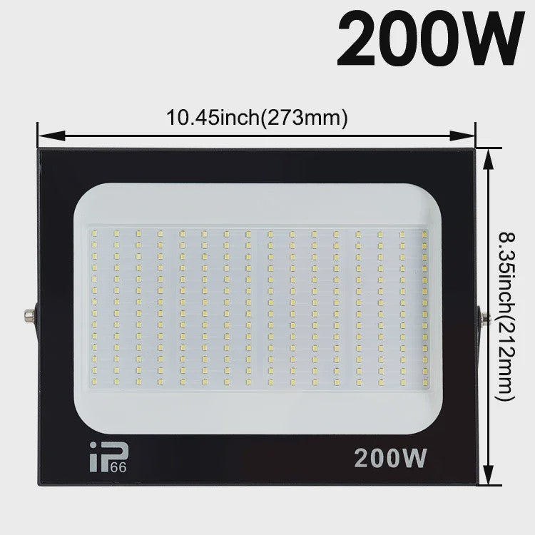 Krachtige LED Floodlight 100W-200W - Waterdicht IP66 Buitenverlichting