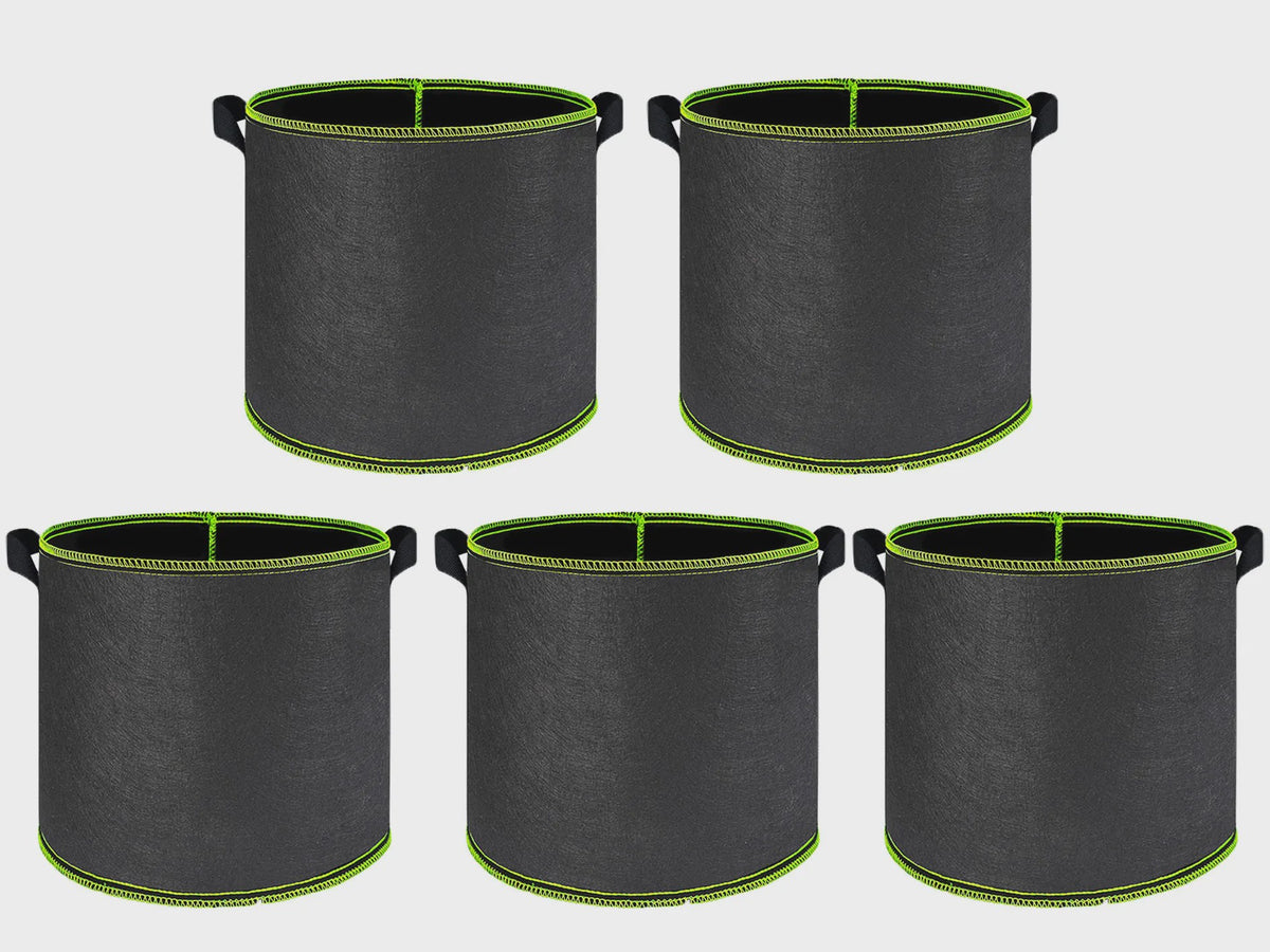 Planten Kweekzakken 2-10 Gallon - Ademend Vilt met Handvatten