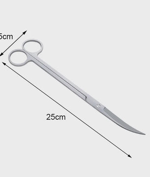 Professionele Aquarium Gereedschap Set: Roestvrij Staal Scharen & Tweezer