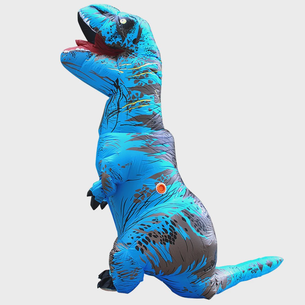 Opblaasbaar T-Rex Dinosaurus Kostuum voor Volwassenen - Perfect voor Feestjes en Halloween