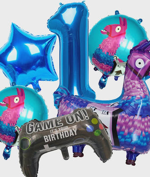 Feestdecoratie Fortnite & Llama Thema - Verjaardag, Babyborrel & Kinderfeest