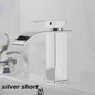 Waterval Wastafelkraan - Dubbele Bediening Warm & Koud - Stijlvolle Badkamer Mixer Kraan