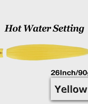 Pre-stretched Braiding Hair 26 Inch - Synthetische Haarverlengingen voor Crochet Braids in Kleuren