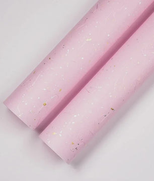 Luxe Geschenkpapier Set - 6 Kleuren met Goud & Zilver Sprinkles - Waterdicht & Ideaal voor Knutselen