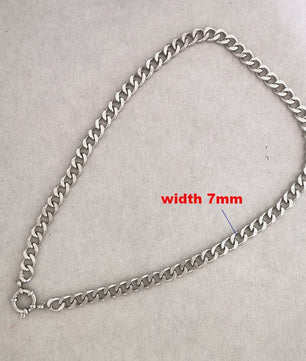 Gouden Roestvrij Stalen Ketting met Sailor Sluiting - Unisex Choker