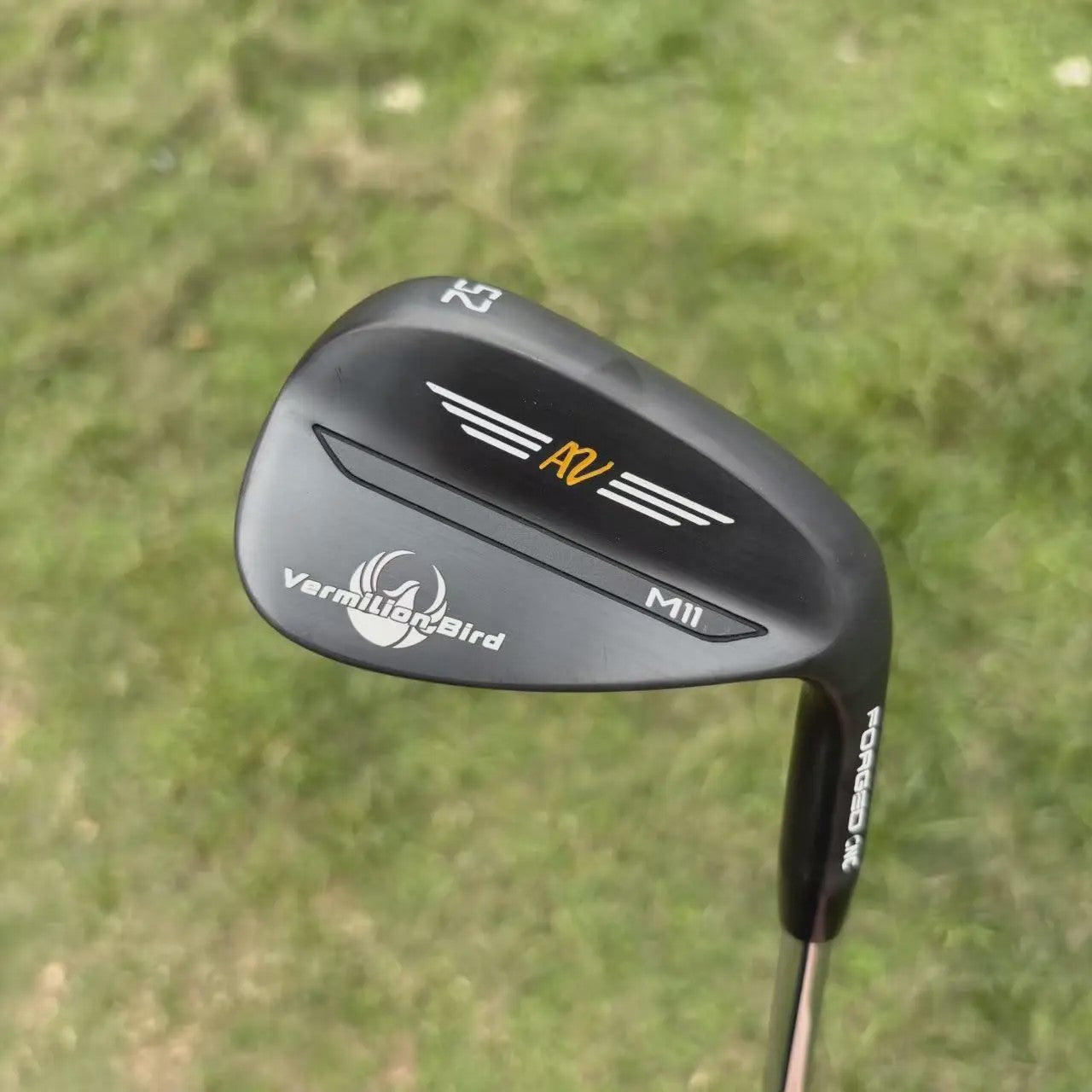Vermilion Bird Forged Golf Wedge - Soft Carbon Steel, CNC Milled, Spin & Bounce Control