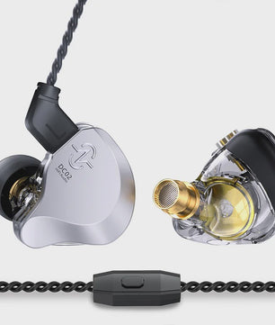 CCZ SOLO DC02 HiFi In-Ear Oordopjes met Metalen Behuizing en 4N OFC Kabel