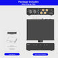 ALSOZONE A5se Desktop HiFi Versterker - 140W x 2 Krachtige Class D Audio Versterker met XLR/TRS & RCA Ingangen